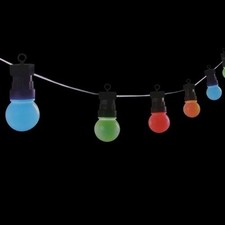 B- Ware!!! LED Biergarten-Lichterkette 20er Außenlichterkette Partydeko