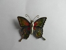 Brosche Schmetterling Vintage