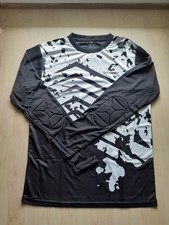 Torwarttrikot lang gepolstert Catch&Keep, Grösse M, weiss-schwarz,  1 x getragen