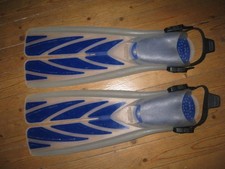 Atomic Splitfin Flossen Aquatics - Flex Control Batten  Gr. M - Blau-transparent