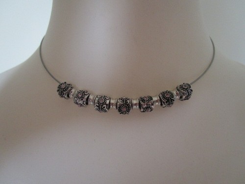 Collier halsreif perlen - collier,