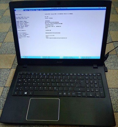 Acer aspire 575 - aspire, intel