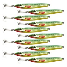 10 STÜCK Fjord Pilker Meersköder Küstenpilker Ostsee Dorsch Seelachs Makrele 