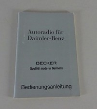 Betriebsanleitung Becker