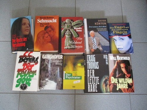 Verschiedene bücher romane - verschiedene,