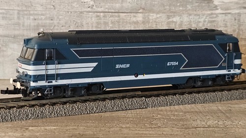 Roco dieselok sncf 67554 - dieselok,