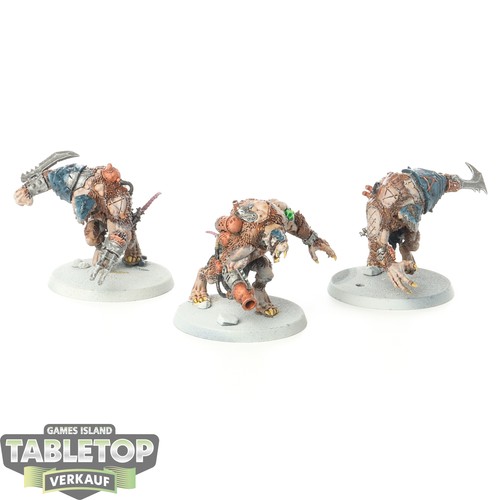 Skaven rat ogors bemalt - skaven,