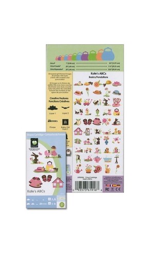 Cricut cartridge kates abcs - cartridge,