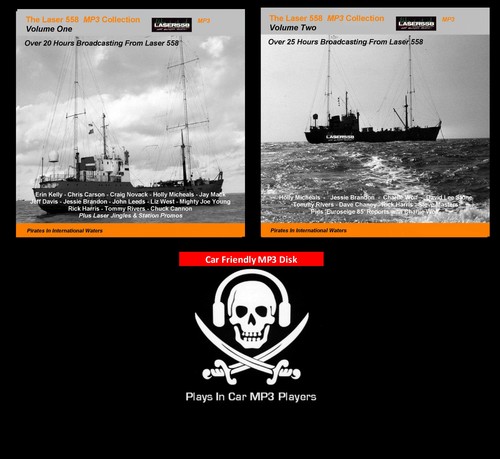 Piratenradio laser 558 - laser, bände