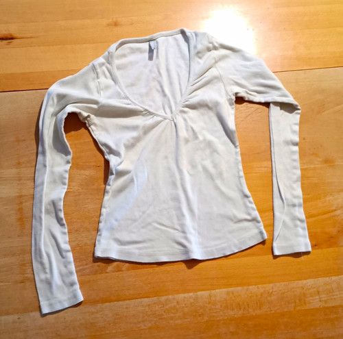 Damen shirt basic langarm - damen,