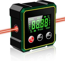 LCD Digital Winkelmesser Magnet Winkelmessgerät Neigungsmesser Inklinometer