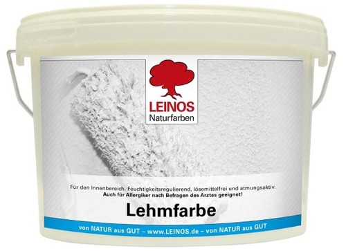 Leinos naturfarben lehmfarbe - leinos,