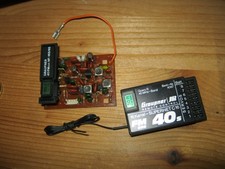 Graupner Sender HF Set  HF Modul 40 Mhz, Empfänger C 16, Quarzpaar