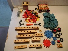 VERO Construc Modellbaukasten Konstruktionsspielzeug, Motor, Netzteil; DDR Spiel