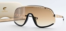 CARRERA Sonnenbrille Flaglab 16 FG486 Maske Gold Braun Halbrand Shield Etui Set