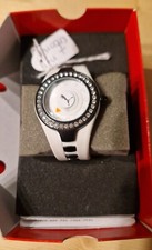Puma Posh Damenuhr weiss neu