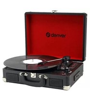 Der tragbare Plattenspieler