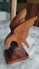 Antike geschnitzte holz figur - geschnitzte, holz-figur