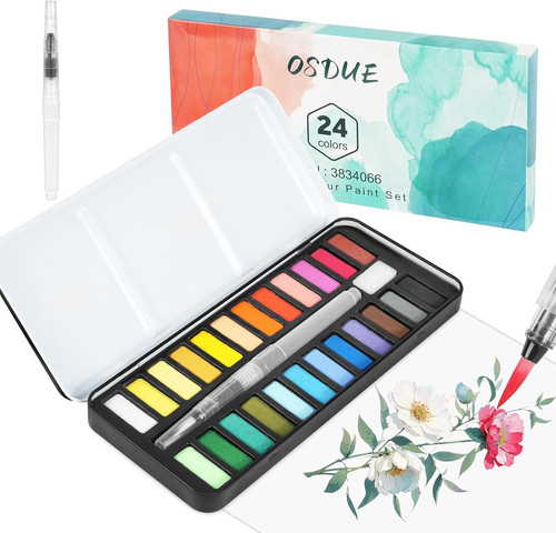 Aquarellfarben set farben - set,, 24