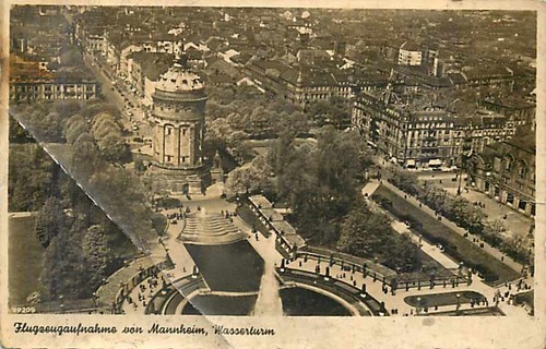 Mannheim wasserturm am - mannheim,