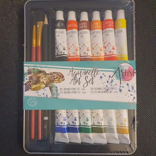 Tlg aquarellfarben kasten - 16,