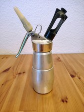 Altes Sahnesyphon Aluminium 0,3 l für CO-Kapseln DDR/CSSR? Vintage!