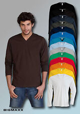 KARIBAN Herren Langarm T-Shirt