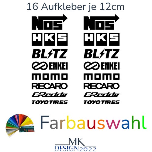 Sponsoren aufkleber auto - aufkleber,