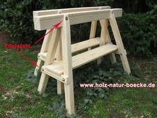 Holzböcke, 2 neue Profi-