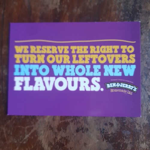 Ben jerry s - &, eis