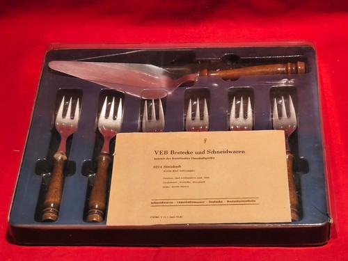 Ddr besteckgarnitur 7teilig - ddr,