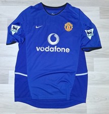 Manchester United Third 3. Auswärtstrikot 2002-2003 #10 v. Nistelrooy Gr. M TOP!