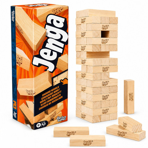 Offizielles hasbro jenga spiel - offizielles,