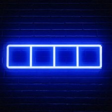 Neon led light building block - led,