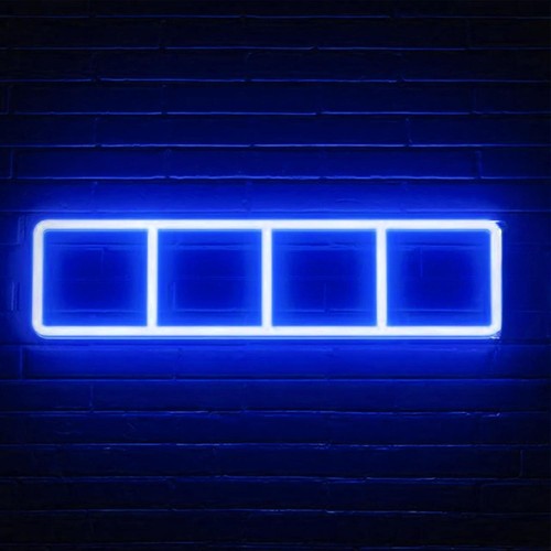 Neon led licht - licht, baustein