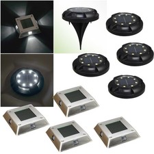 4er Set Solar LED Markierlicht