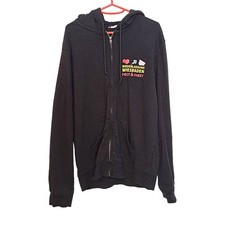 Post ✉ DHL Sweatshirt Kapuzenjacke ? Schwarz - Wiesbaden - M