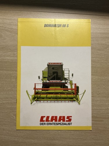 Orig claas dominator 68s - claas,