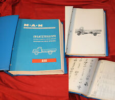 Ersatzteilliste MAN 850 