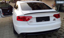 Heckspoiler SCHWARZ für Audi A5 B8 8T Sportback S-Line S5 RS5 Spoiler Ansatz