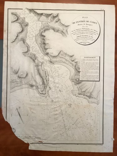 Einfahrtsplan odet fluss - odet,