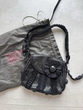 GGL George Gina Lucy Tasche Cosmopolitan Blume klein schwarz spitze Vintage y2k