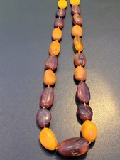 Bernstein Kette Mehrfarbig