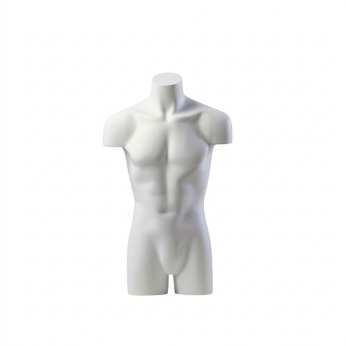 Herren torso ohne kopf matt - ohne,