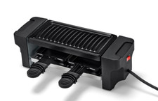 Mini Raclette für zwei Personen DEPOT schwarz Heimatküche Küche Kochen NEU OVP