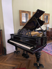 Blüthner Konzertflügel 2,25 m – Baujahr 1892, Schwarz