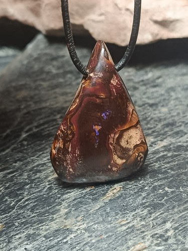 Boulder opal anhänger - opal,