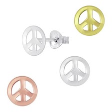 Peace Ohrstecker Ohrringe