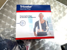 Tricodur Gilchrist Plus Fixierungsbandage für Schulter und Oberarm XL blau