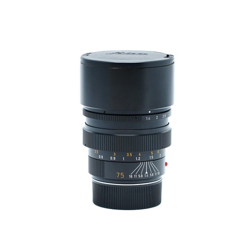 Leitz summilux 4 75mm - summilux-m, f/1,4